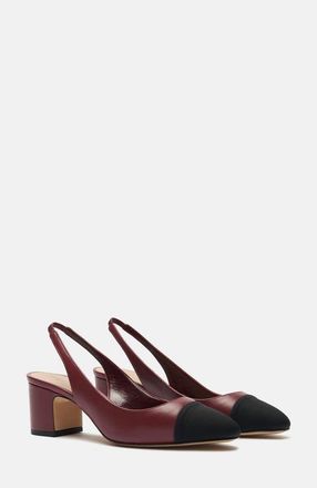 Scarosso Miranda Pumps in Burgundy - Calf at Nordstrom, Size 37.5
