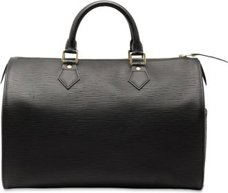 Louis Vuitton 2005 Epi Speedy 30 Boston tas - Zwart