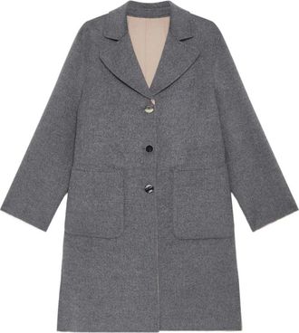 Maliparmi Maliparmi, Jassen, Dames, Grijs, L, Stijlvolle Modellen Collectie