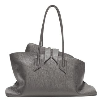 The Attico Dames, Tassen, Grijs, Maat: ONE Size Leer