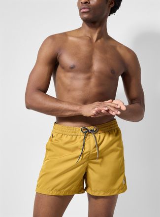 Paul Smith Mens Zebra crest swim trunks