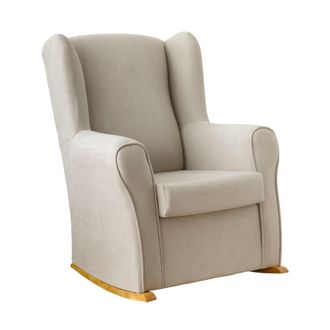 Kenay Home Butaca tapizado beige 78 x 103 cm
