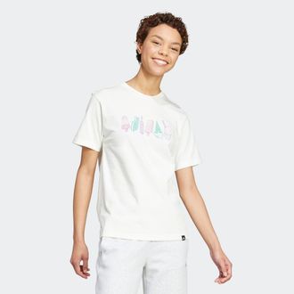 adidas T-Shirt ADIDAS SPORTSWEAR W L FOOD TEE, Damen, Gr. XXL, weiss (sanftes wei&szlig;), Obermaterial: 100% Baumwolle, Shirts T-Shirt