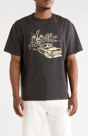 Honor The Gift Joy Ride Cotton Graphic T-Shirt in Black at Nordstrom Rack, Size Xx-Large