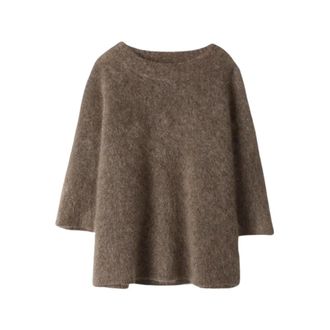 Stylein Truien & Vesten, Dames, Bruin, XS, Rondgebreide trui