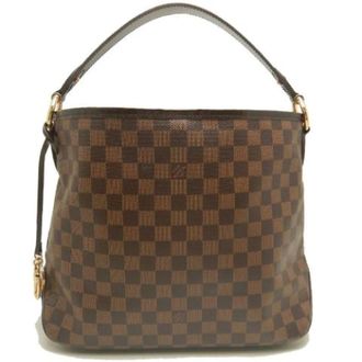 Louis Vuitton Tweedehands Canvas Louis Vuitton tassen - Dames - Pre-owned - Bruin - Maat: ONE Size