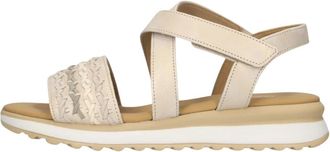 Gabor Schoenen, Dames, Beige, 42 1/2 EU, 848 Sandalen