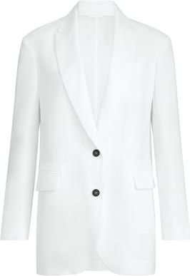 Brunello Cucinelli Cotton blazer in White at Nordstrom, Size 44 It