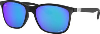Ray-Ban Chromance Zonnebril - unisex - Zonnebrillen - Zwart - 56 MM - Accessoires