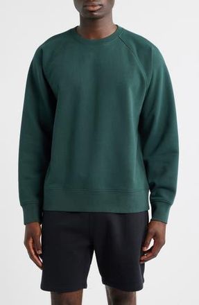 Zella Vital Fleece Sweatshirt in Green Gables at Nordstrom Rack, Size Small