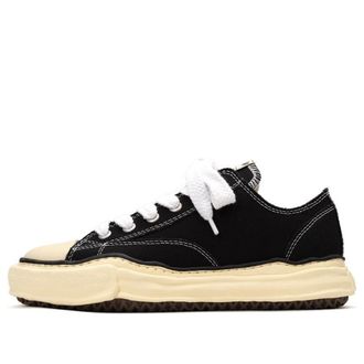Miharayasuhiro PETERSON VL OG Sole Canvas Low-top Sneaker Black A09FW733-BLK