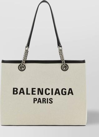 Balenciaga shopping medium canvas tote bag