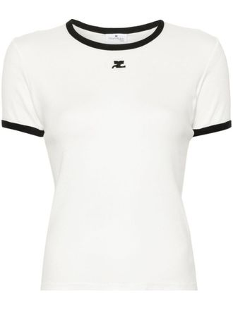 Courrèges Signature Contrast T-Shirt