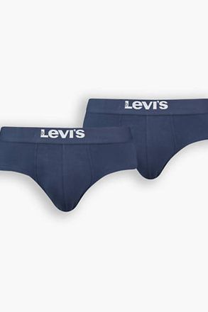 Levi's Boxer basic a tinta unita Levis - Confezione da 2 - Uomo - XL - Blu / Navy