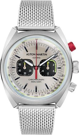Aston Martin TS2 Timeless Chronograph - Heren - Horloges - Grijs - ONE Size - Accessoires