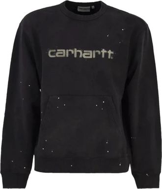 Carhartt Work in Progress Painter Sweatshirt - Heren - Sweatshirts - Zwart - L - Katoen - Hoodies & sweatvesten