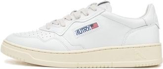 Autry Autry Medalist Low Leather White AULM-LL15