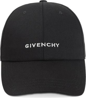 Givenchy Cappello da baseball con logo - Nero