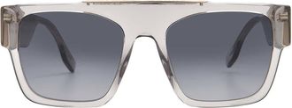 Marc Jacobs Dark Grey Shaded Browline Mens Sunglasses MARC 757/S 0KB7/9O 53