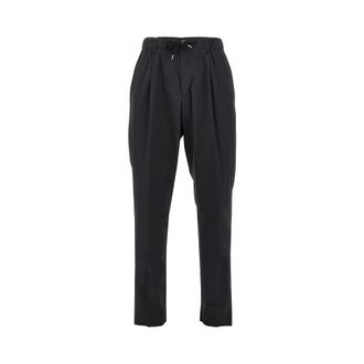 Herno Technical poplin pants with drawstring Man XL