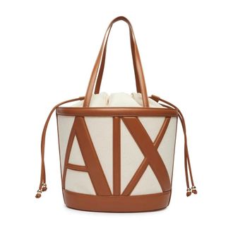 A|X Armani Exchange Bucket Bags, female, Brown, Size: ONE SIZE Shopper Bag