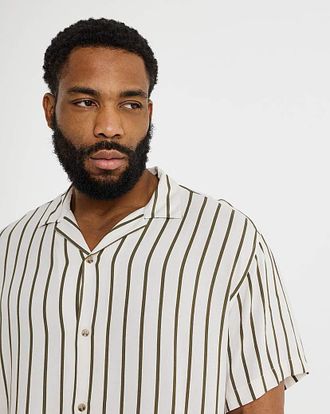 Jack & Jones Jack & Jones Jeff Stripe Resort Shirt