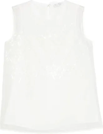 PANICALE Sequin-embellished Sleeveless Top
