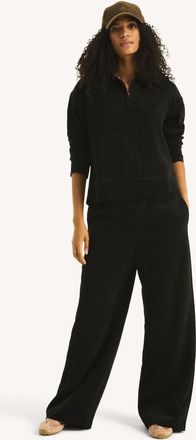 Nautica Womens Herringbone Ribbed Pant