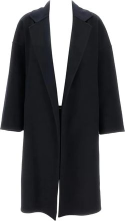 Dusan Cappotto monopetto in cashmere - Blu