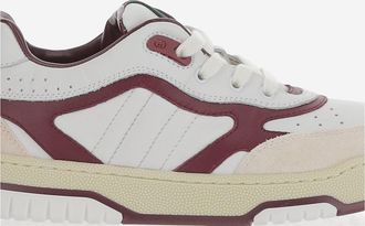 Gucci Boys Sneakers Re-Web Multicolour Leather Trainers