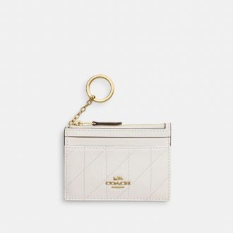 Coach Mini Skinny Id Case With Quilting
