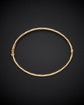 Italian Gold, Inc 18K Italian Gold Twist Bangle