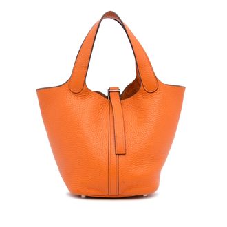 Herm&egrave;s Mini Herbag Zip Leren Handtas