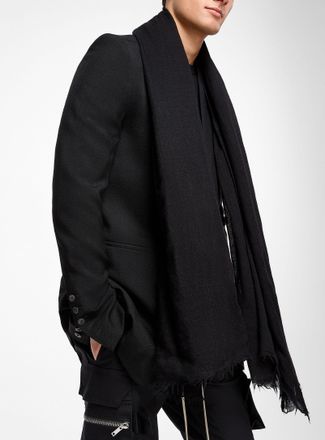 Rick Owens Mens Oversized Emily scarf