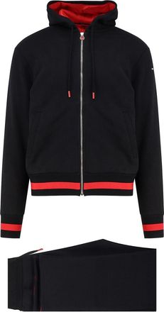 Kiton Cotton tracksuit with contrasting profiles