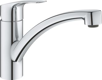 GROHE Mezclador Monomando De Fregadero Eurosmart 302603 Salida Plana Posici&oacute;n Central Cromo Fr&iacute;o