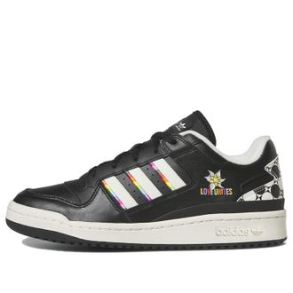 adidas Originals PRIDE RM Forum Low Shoes Black White ID7491
