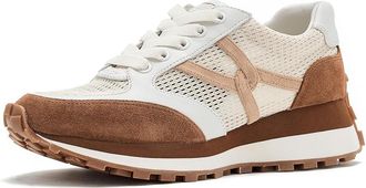 Veronica Beard Valentina Mesh Womens Shoes Chestnut/Lily : 6.5 M, Leather/Rubber