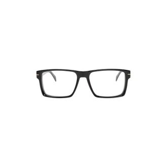 Eyewear by David Beckham Optisch montuur - Heren - Accessoires - Zwart - Maat: ONE Size Zijde