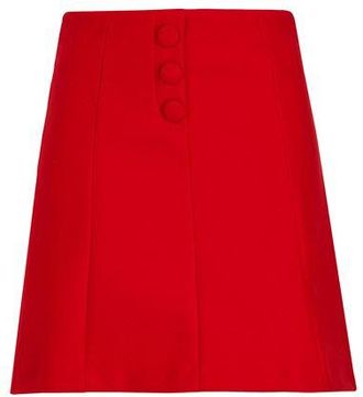 8 by YOOX FELT HIGH-WAIST MINI SKIRT
