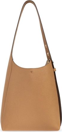 Tory Burch Romy Kleine Schoudertas - Dames - Schoudertassen - Beige - ONE Size - Leer - Tassen