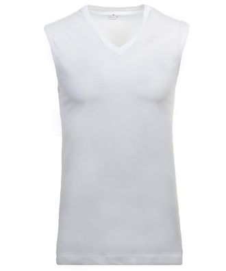 Ragman Muscleshirt RAGMAN Set:, Herren, Gr. XXL, weiss (wei&szlig;), Baumwolle, regular fit, V-Ausschnitt, Shirts Muscleshirt