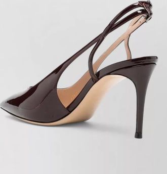 Casadei leather slingback pumps