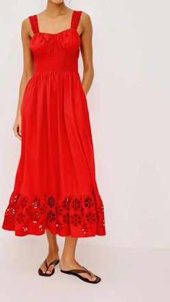 Rails Moira Dress In Scarlet