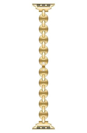 Posh Tech Sunny Apple Watch Bracelet Watchband in Gold at Nordstrom