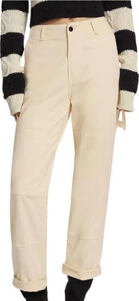 ASKK NY Womens Carpenter Pant In Cream