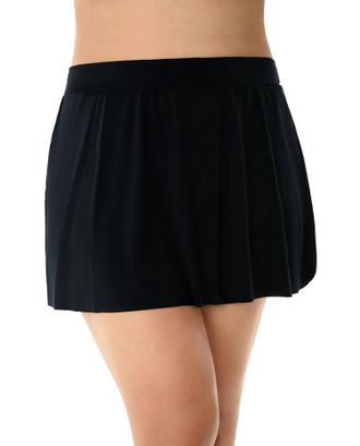 Magic Suit By Miraclesuit Plus Size Swim Skirt In Black