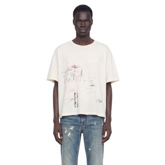 Ann Demeulemeester Everything is Fine Sketch T-Shirt