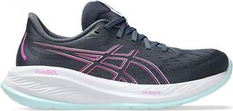 Asics Fitness, Dames, Grijs, 38 EU, Gel-Cumulus 26 hardloopschoenen