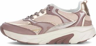 Gabor Rollingsoft Sneaker - Dames - Schoenen - Roze - Maat: 40 EU Leer